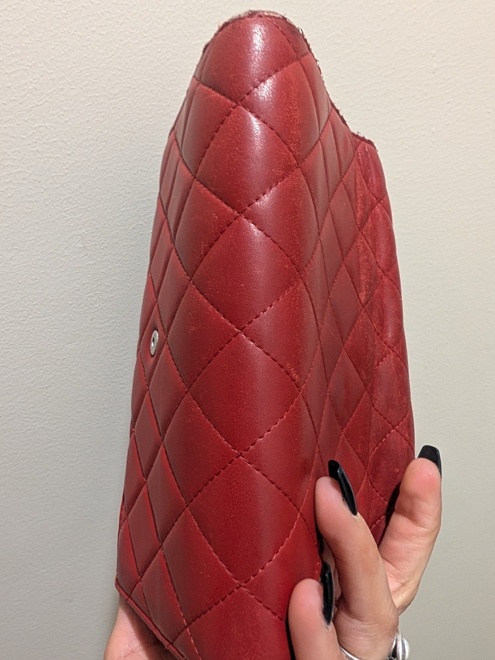 Chanel Quilted Long Lambskin Wallet - Picture 12 of 14
